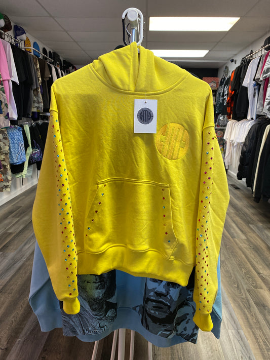 CMC Embroidered Rhinestone Hoodie