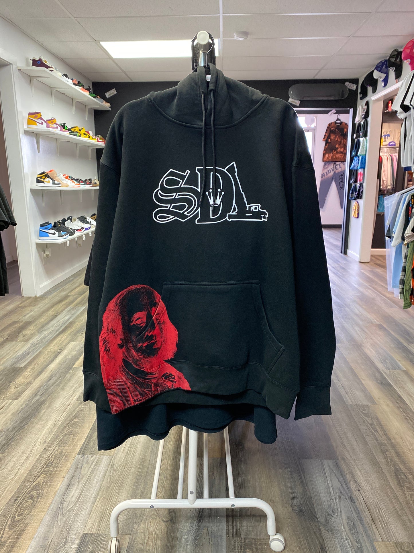 SDL PullOver Hoodie Red El Chapo