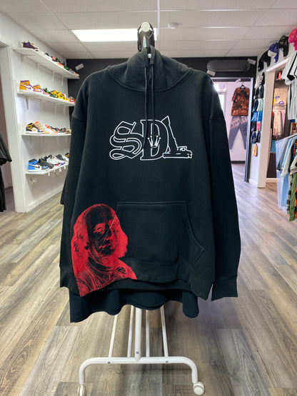 SDL PullOver Hoodie Red El Chapo