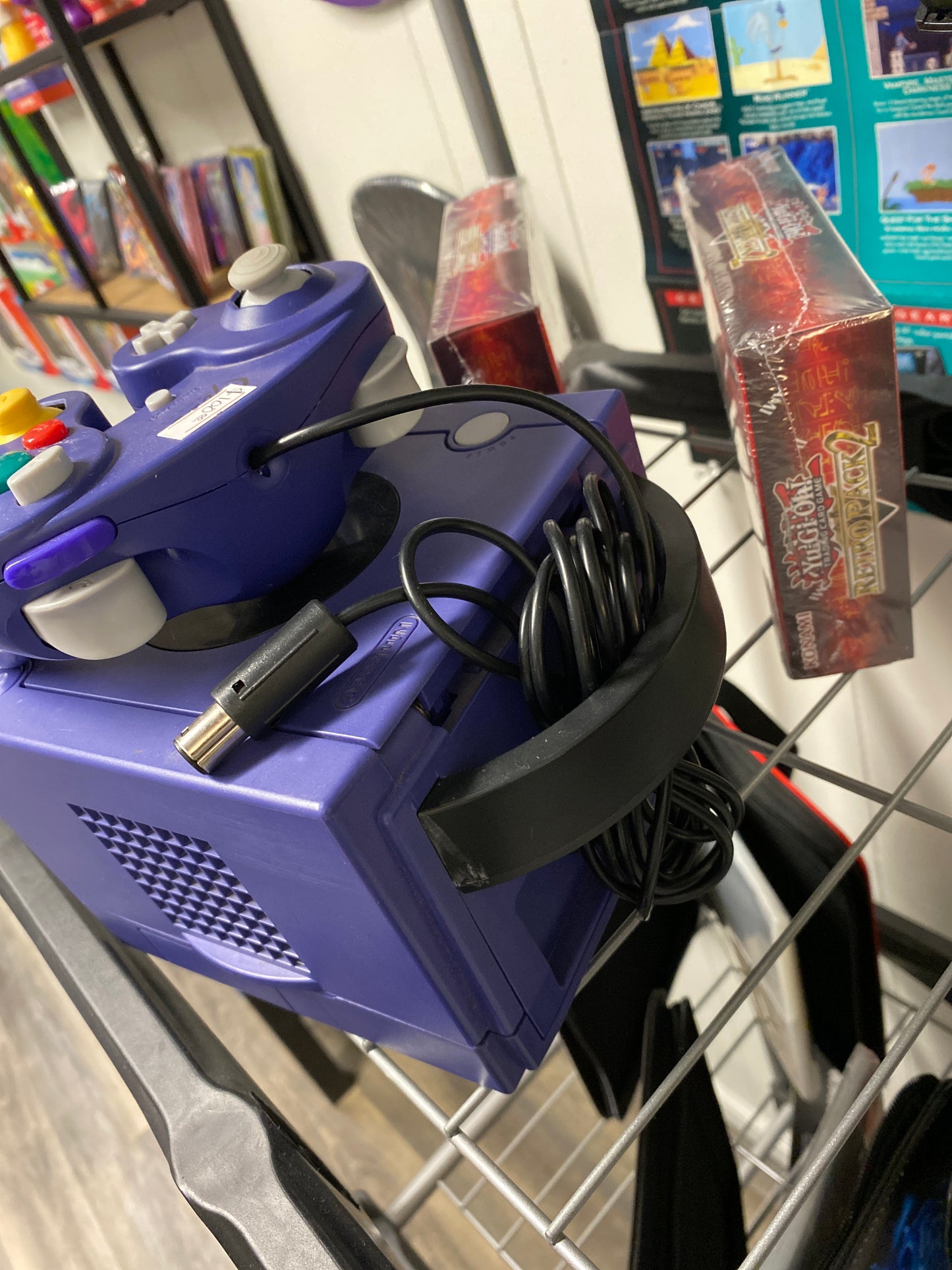 Nintendo Game Cube Purple Pre Owned No Cables