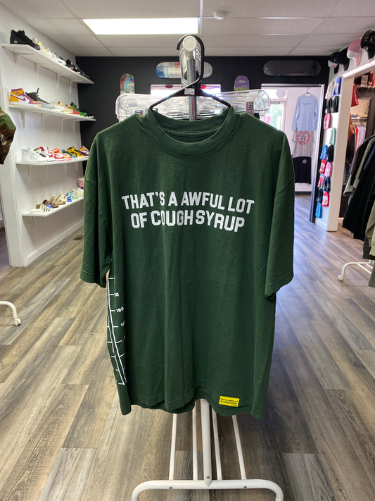 ALOCS Green/White ml tee