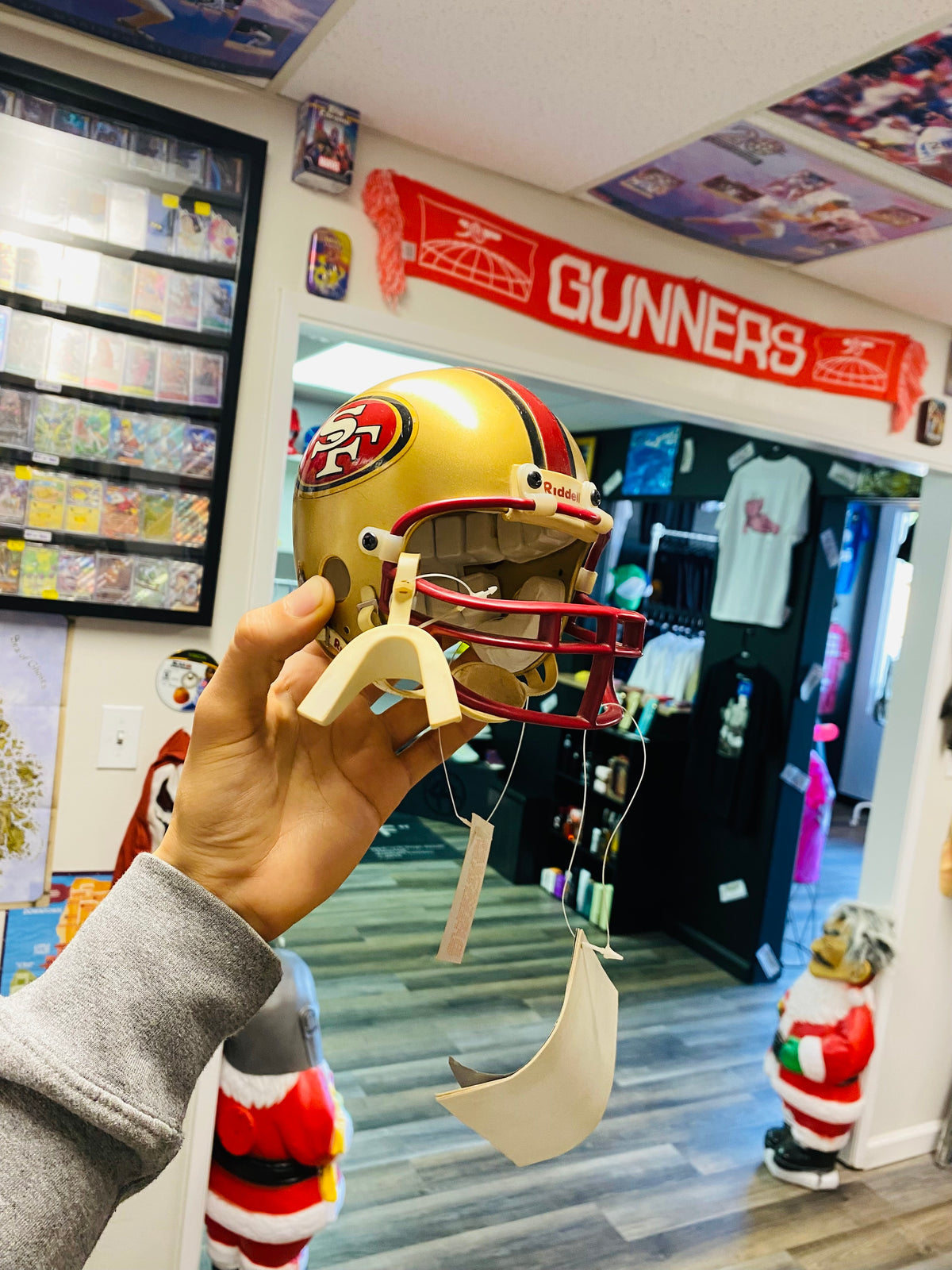 49ers Mini Football Helmet