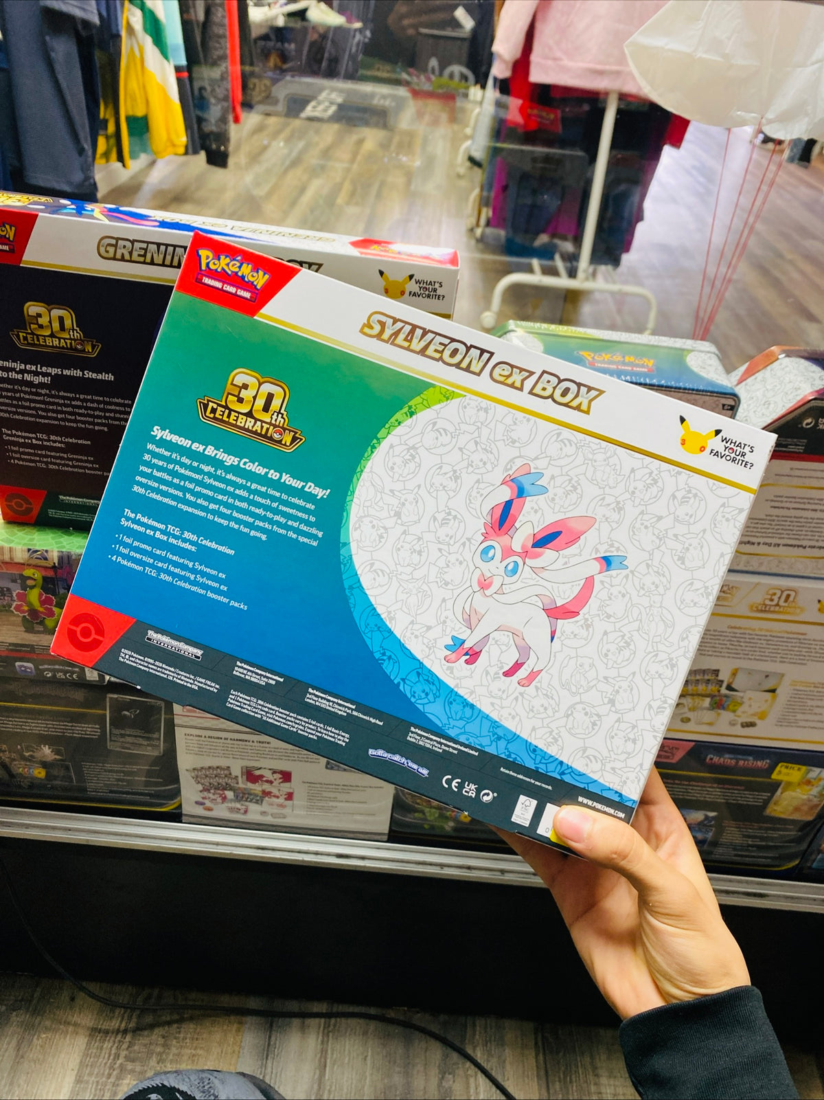 30th Celebration Sylveon EX Box