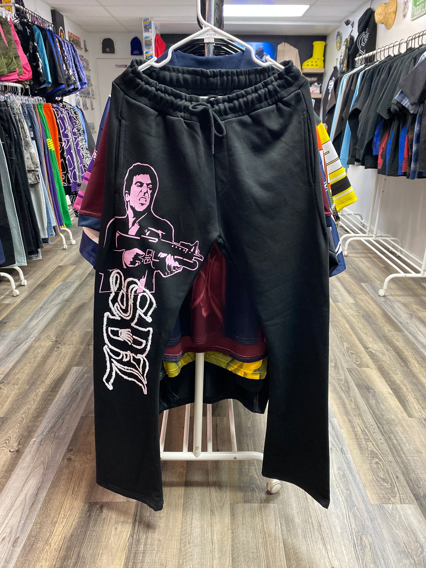 SDL Women’s Sweatpants Pink Scarface