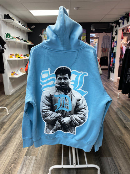 SDL Pullover Hoodie Blue El Chapo