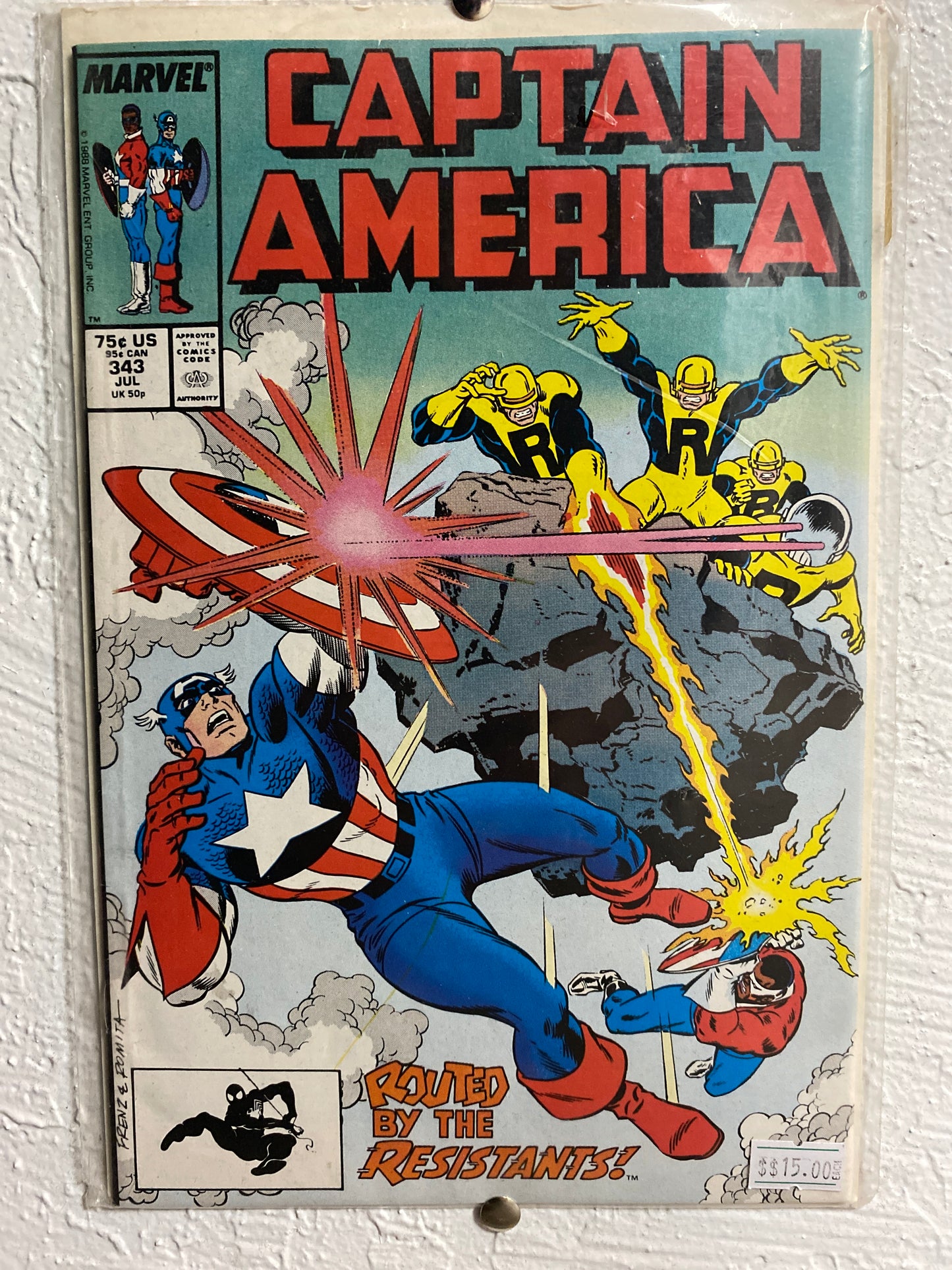 Captain America Comic Book
