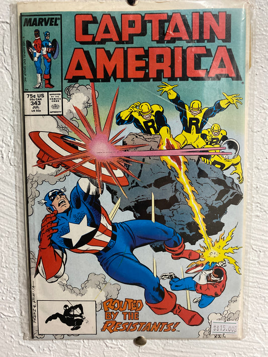 Captain America Comic Book