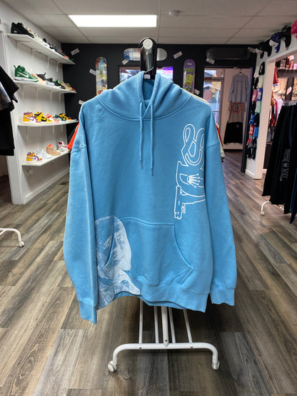 SDL Pullover Hoodie Blue El Chapo