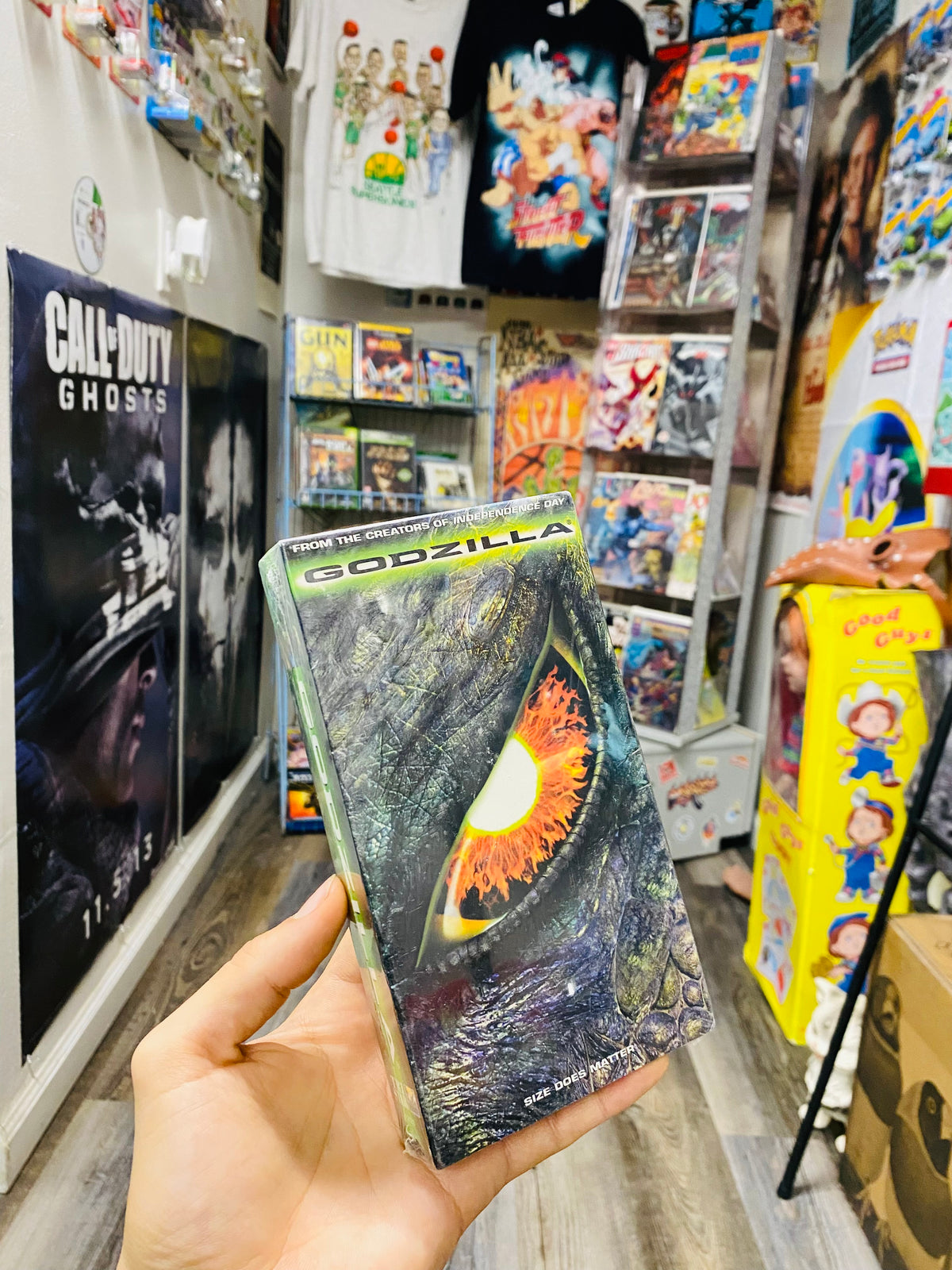 Sealed VHS Godzilla