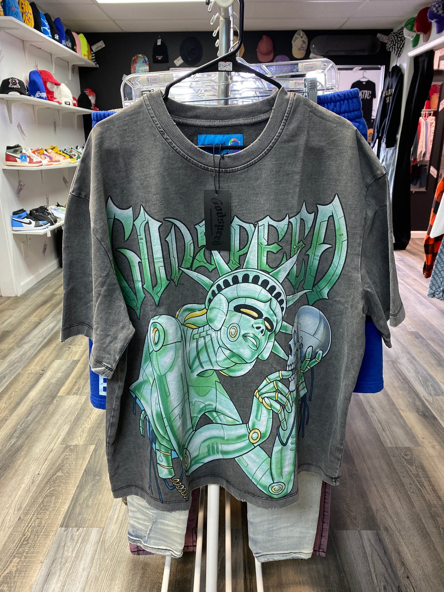 Godspeed NYC Liberty Tee