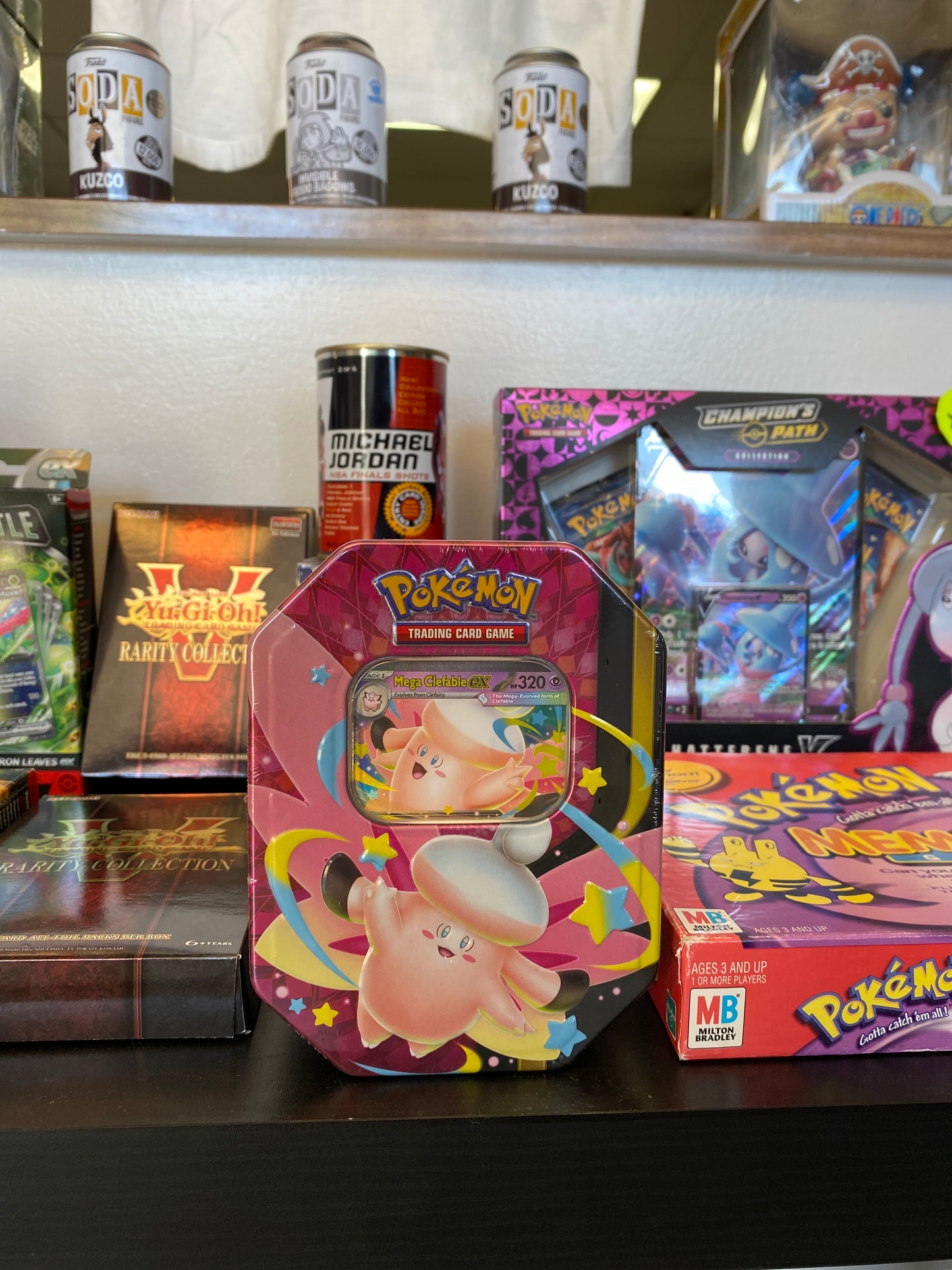 Mega Clefable EX Pokemon Big Tin