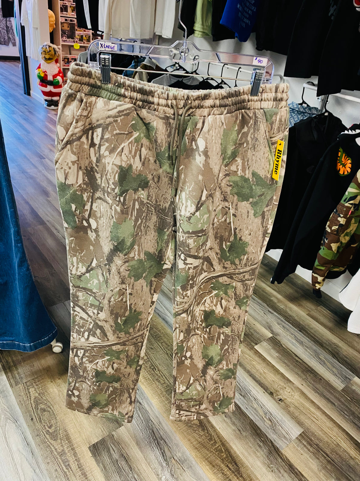 Rhyme Camo Sweatpants Size Xlarge
