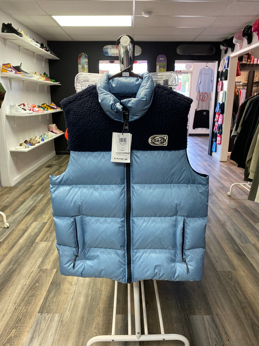 Coach puffer vest