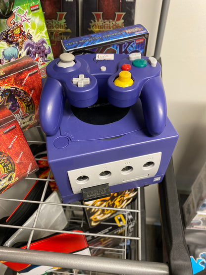 Nintendo Game Cube Purple Pre Owned No Cables