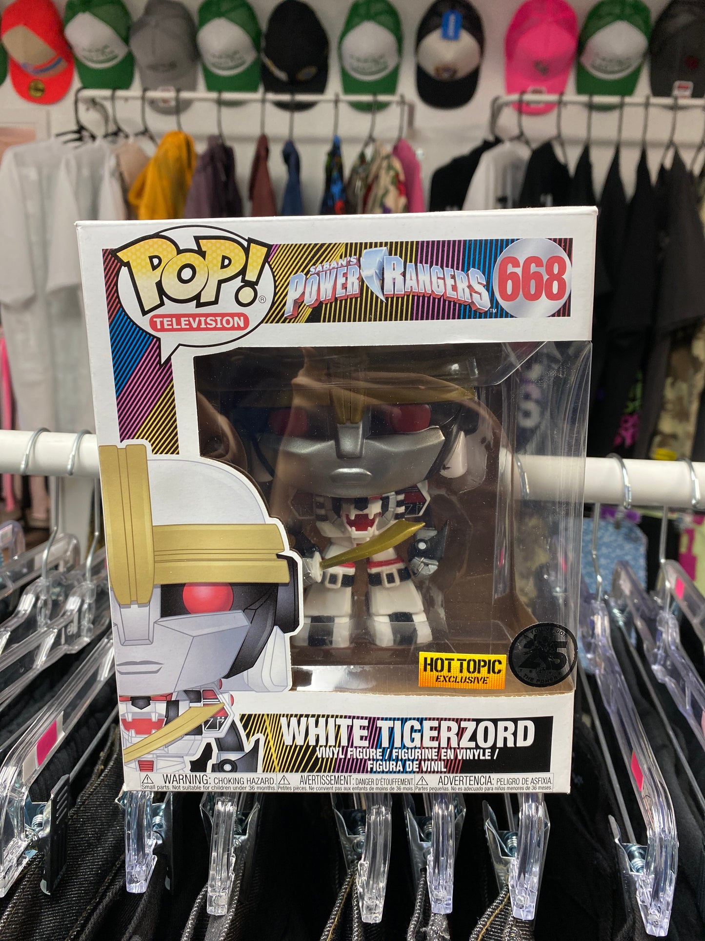 White Tigerzord 668