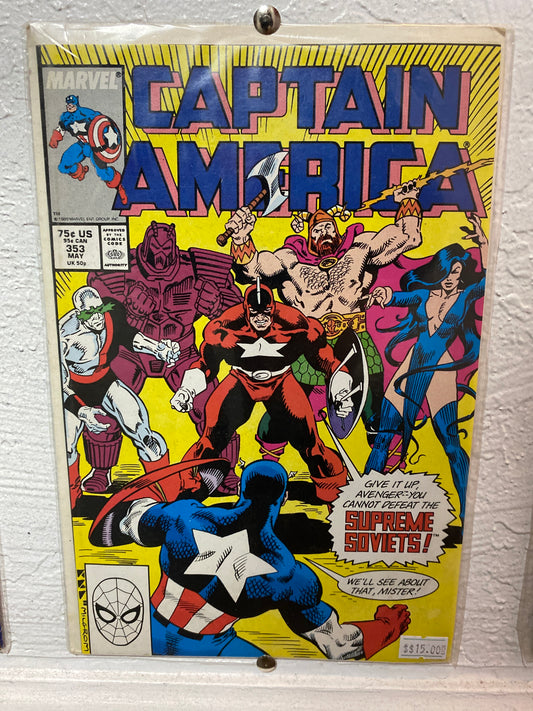 Captain America Comic Book