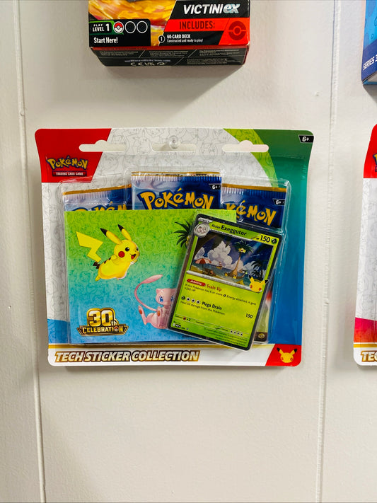 30th Celebration Alolan Tech Sticker Collection
