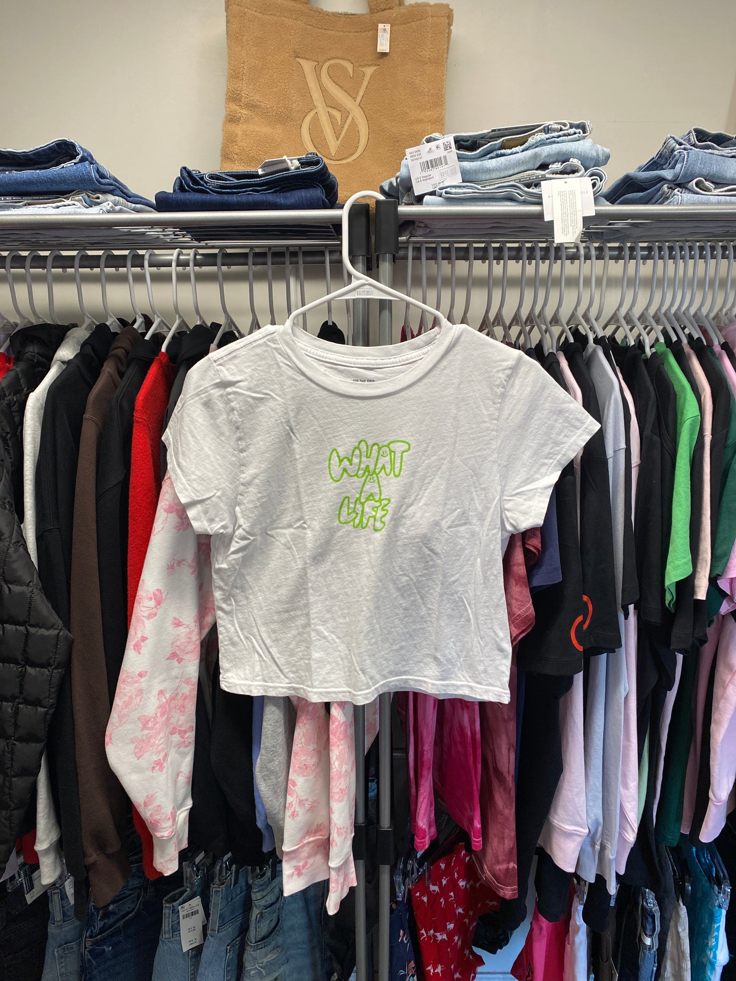 Off The Grid Womens Crop Top Tee