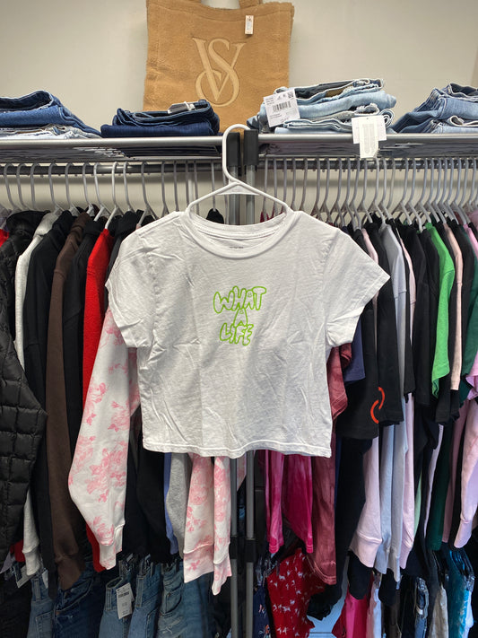 Off The Grid Womens Crop Top Tee