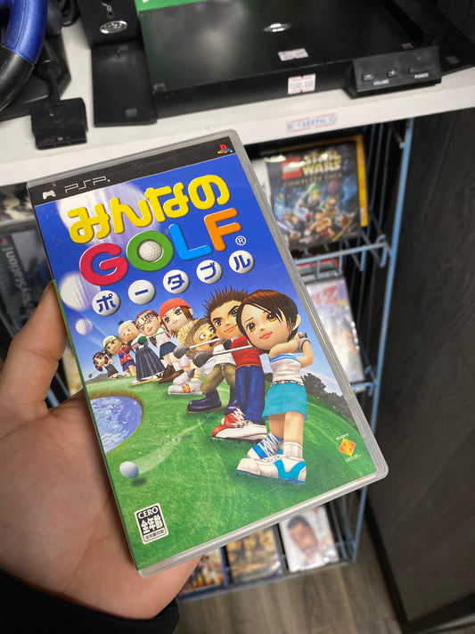 Japan Exclusive Golf PSP