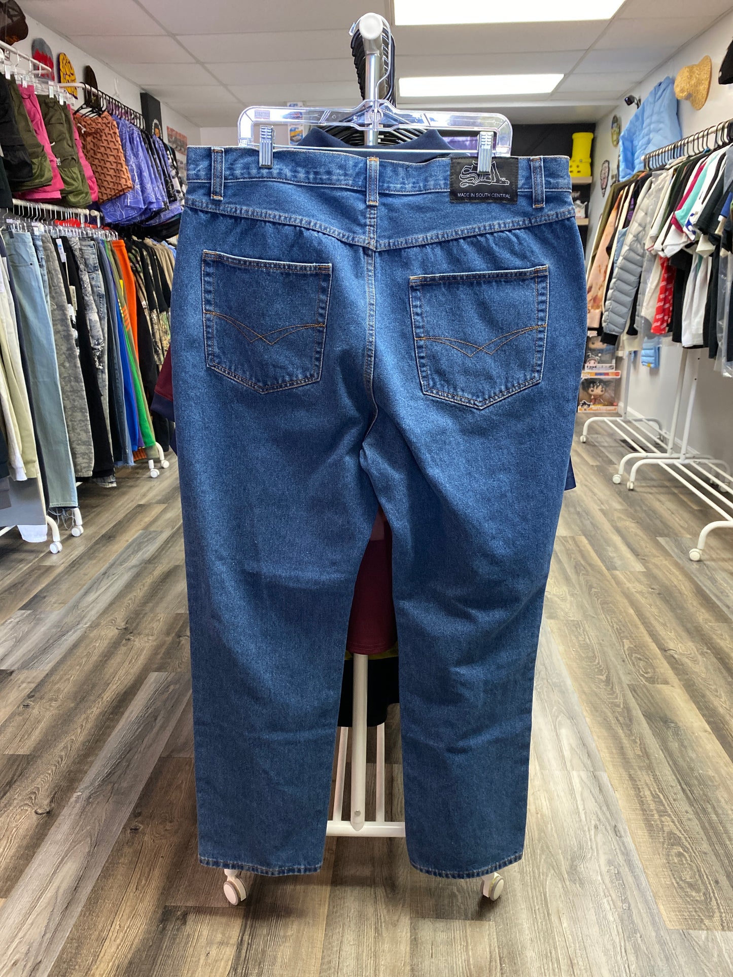 SDL light blue baggy Jean