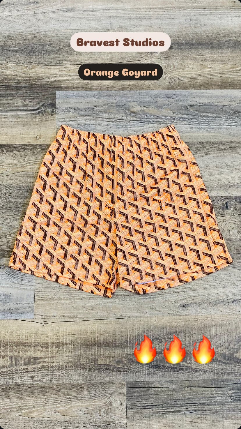 Goyard Print (Peach)