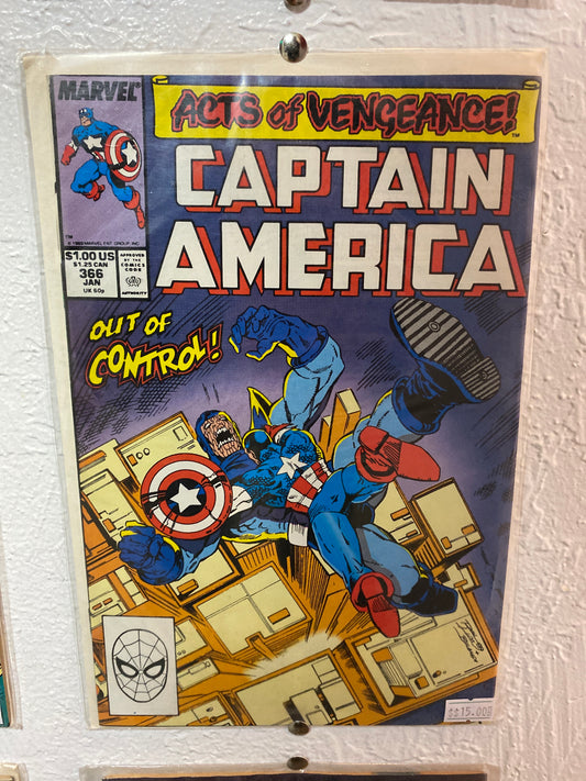 Captain America Comic Book
