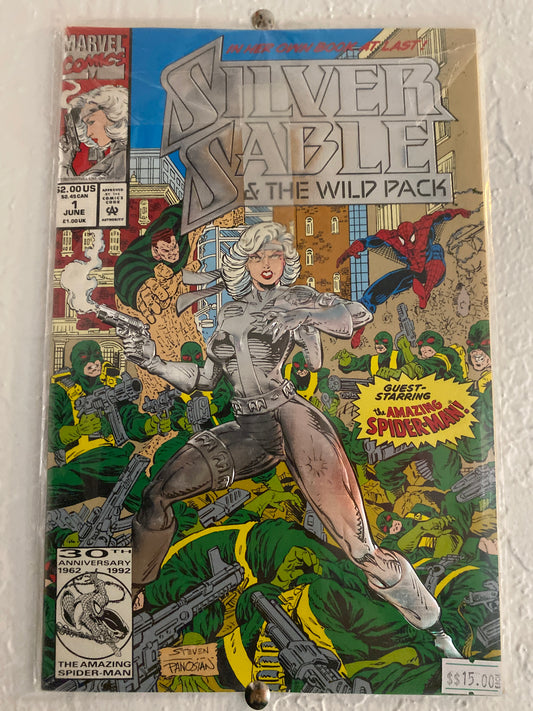 Silver Sable Comic Book