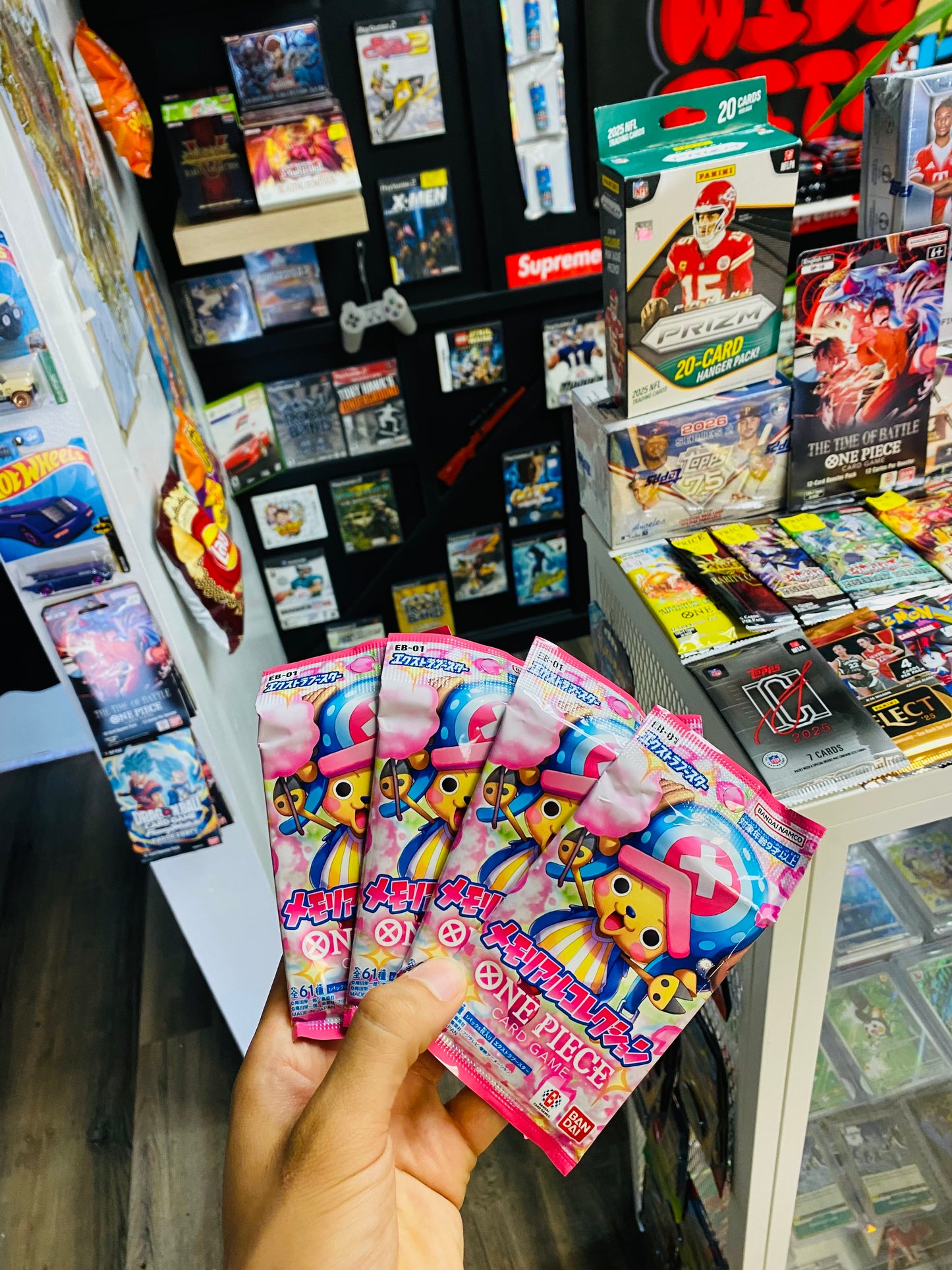 Japanese One Piece EB-01 Sealed Packs