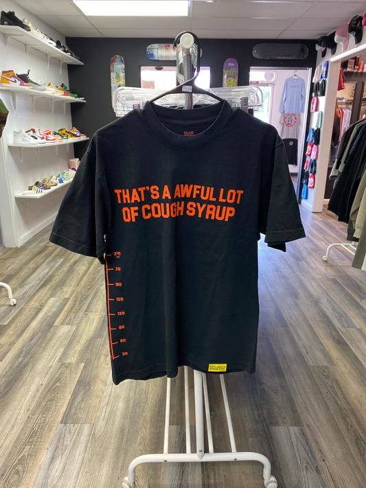 ALOCS black/orange ml tee