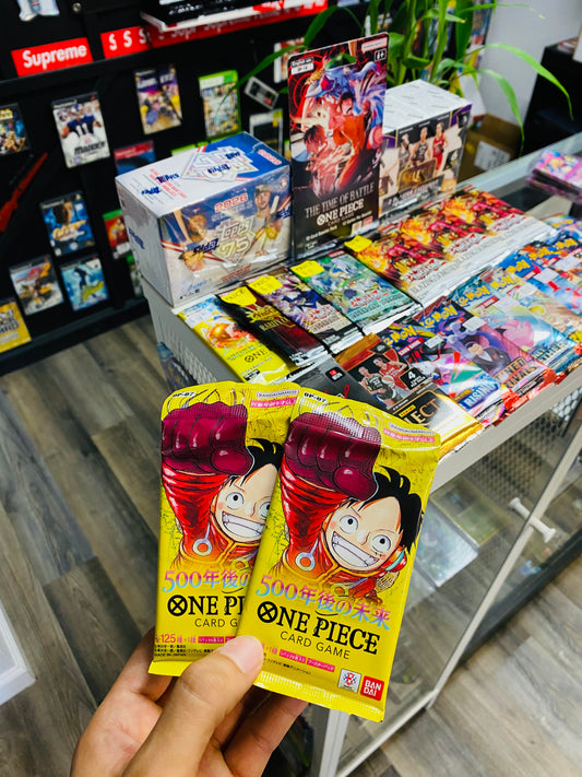 Japanese One Piece OP-07 500 Years In The Future Sealed Packs