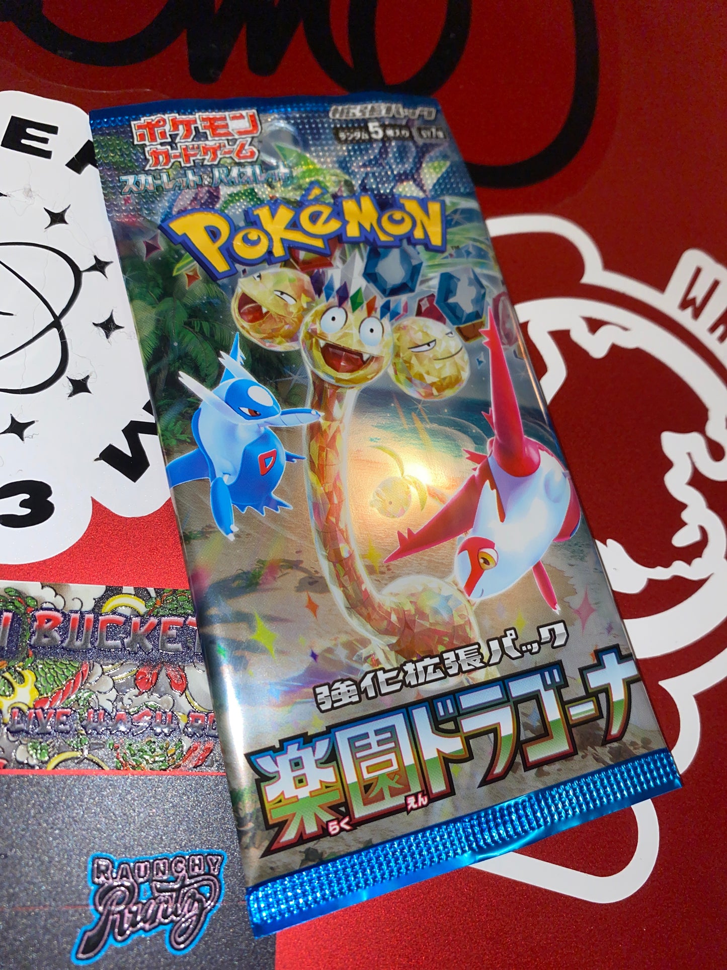 Japanese Pokemon Paradise Dragona SV7a Booster Pack