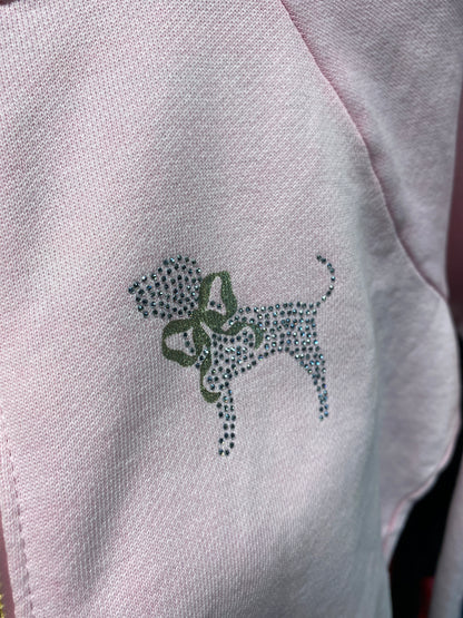 V.S Crewneck Zip Up