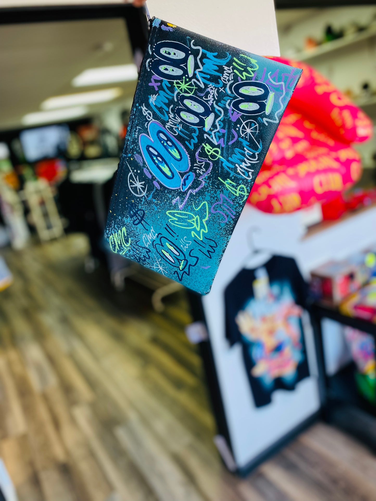 CMC 1 of 1 Air Brushed Money Pouch