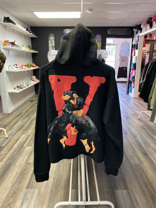 VLONE City Morgue Crop Hoodie