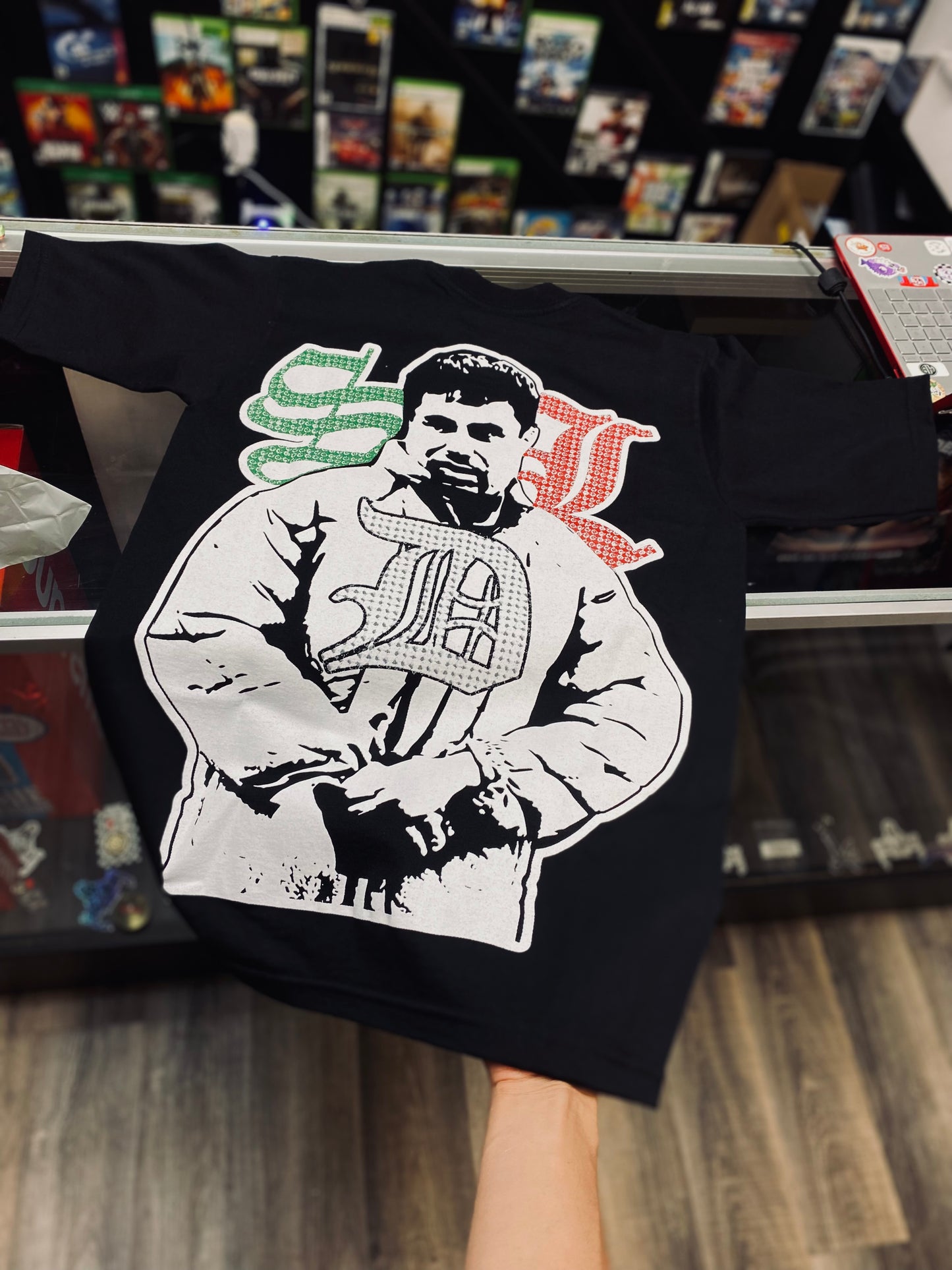 Mexico Chapo SDL T-Shirt Size Small Oversized