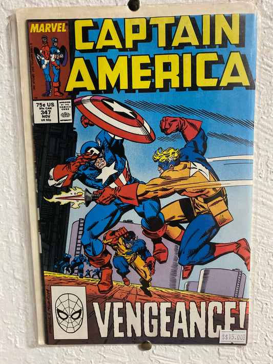 Captain America Comic Book