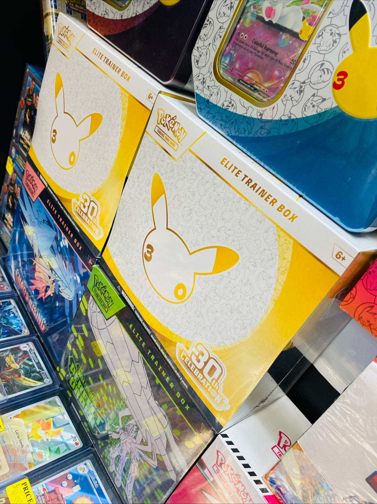30th Celebration Elite Trainer Box Factory Sealed