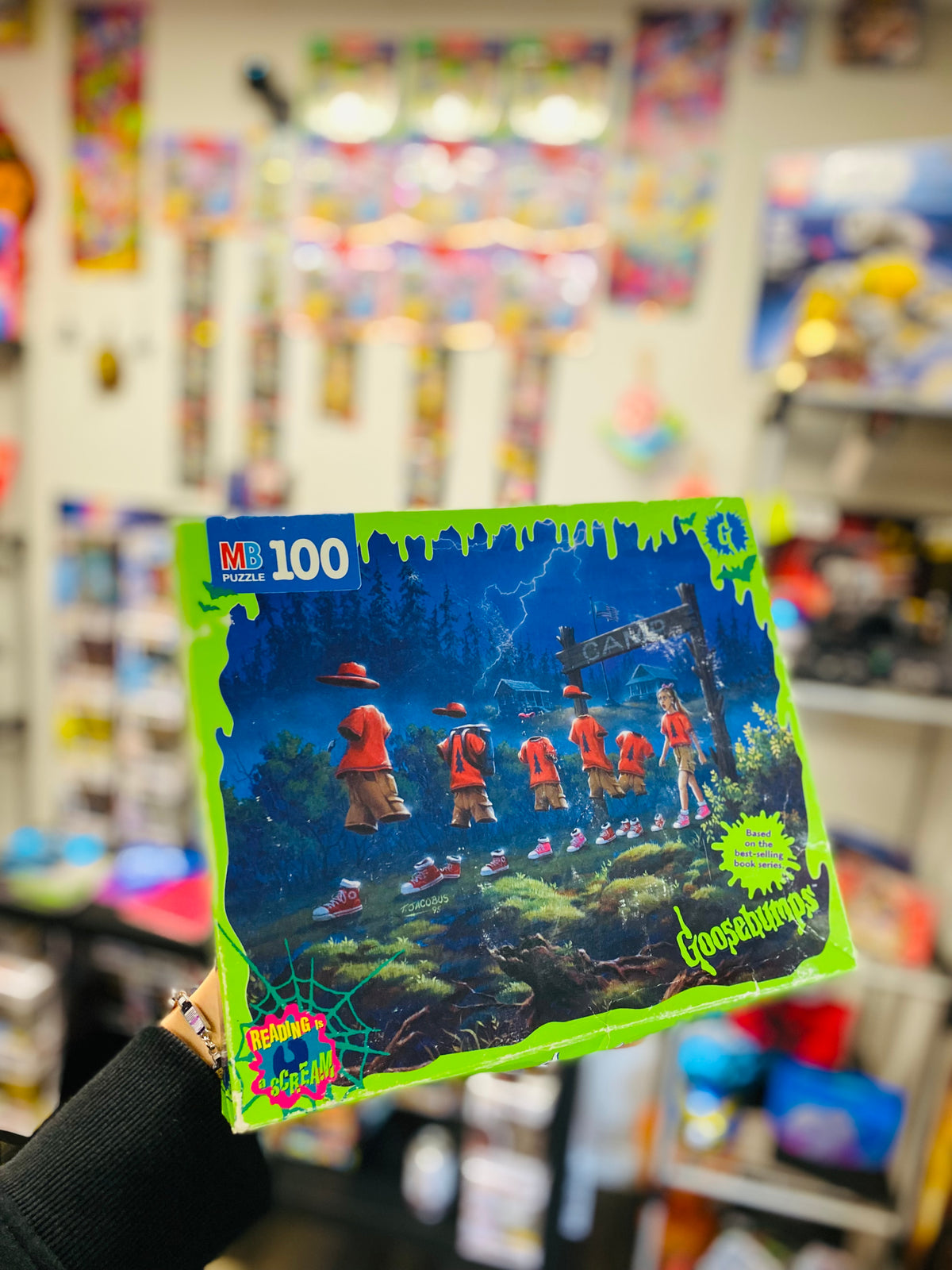 Sealed 1995 Goosebumps Puzzle Never Opened