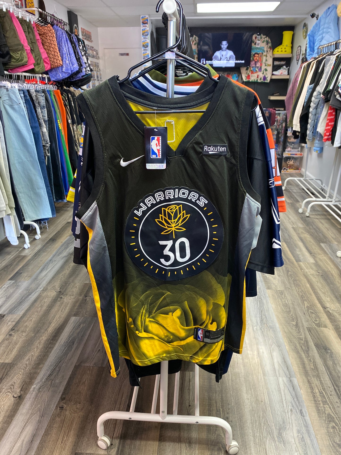 Nike Warriors Curry 30 Jersey