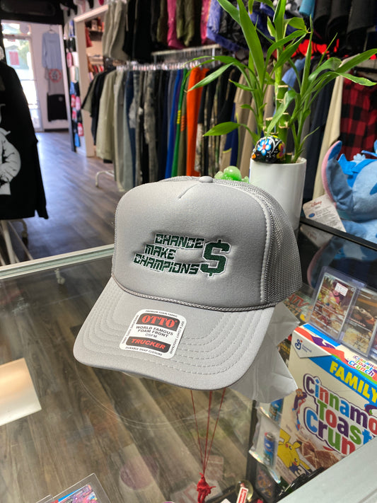 Gray Trucker SnapBack