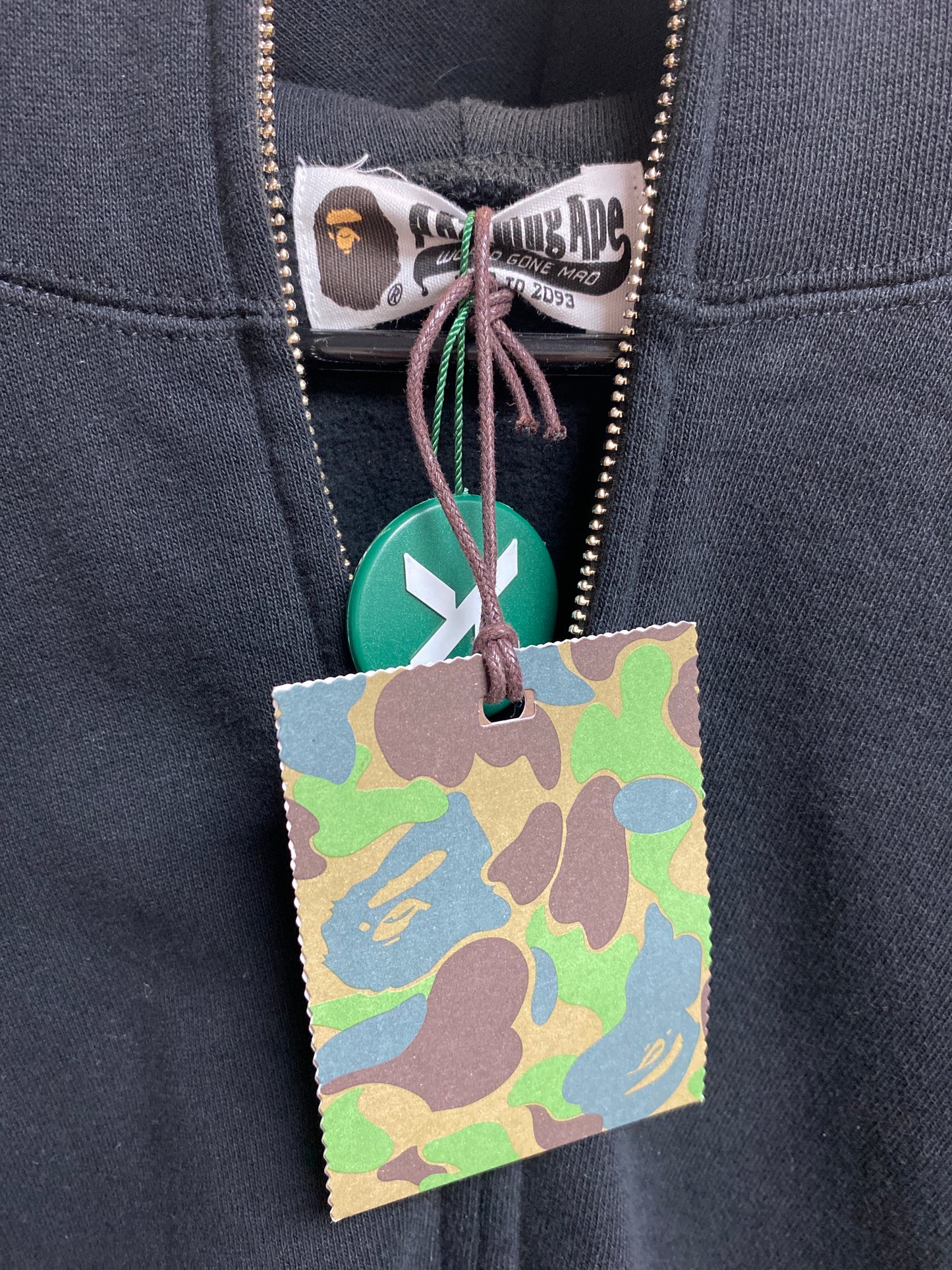 2019 Bape Full Zip-Up Hoodie