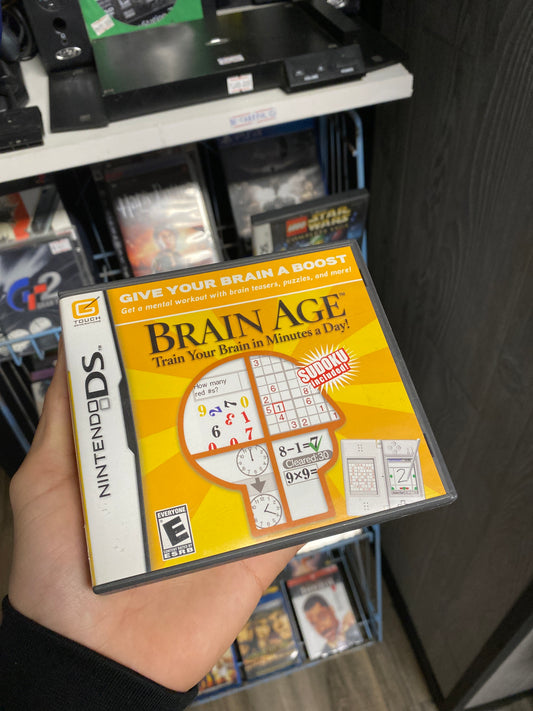 Brain age Nintendo DS
