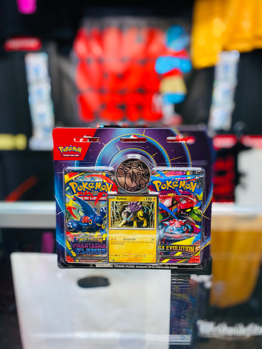 Mega Evolution x Phantasmal Flames Raikou Blister Pack