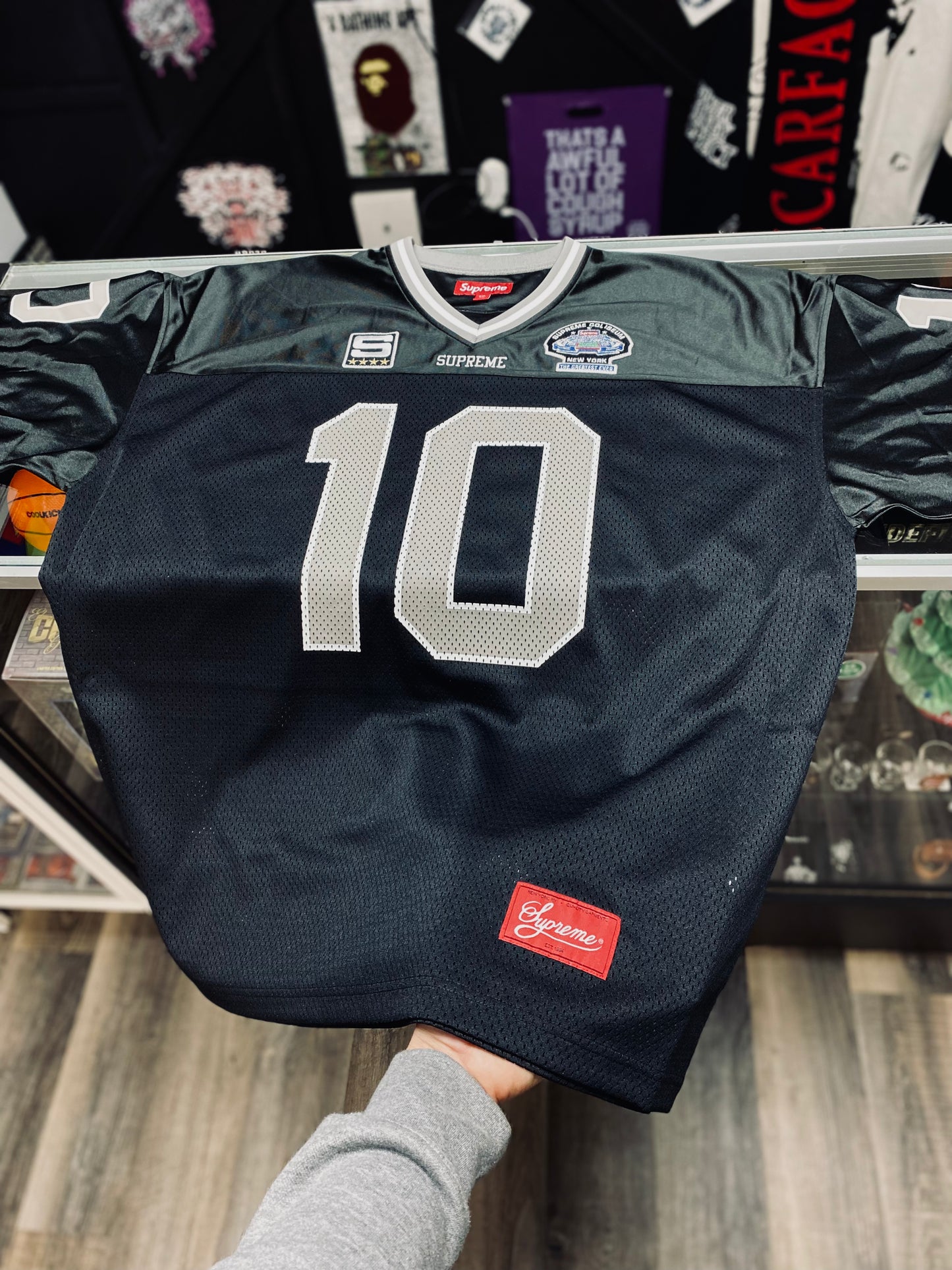 Supreme Find God Football Jersey