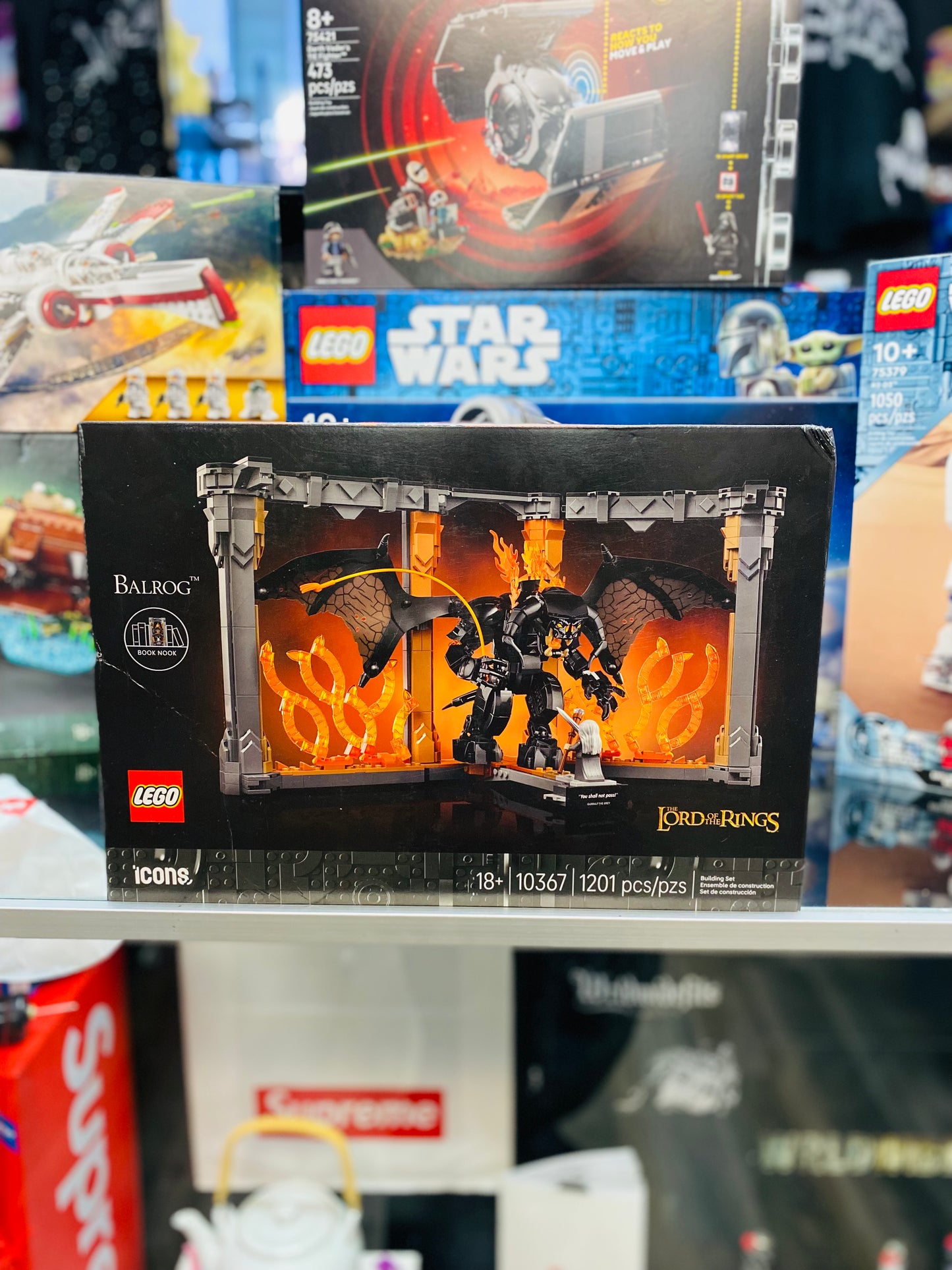 Lego The Lord Of The Rings Book Nook