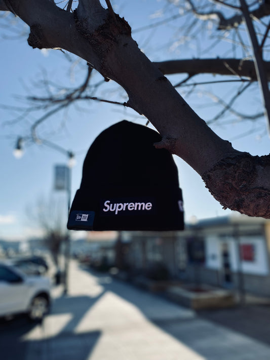 Supreme New Era Box Logo Beanie