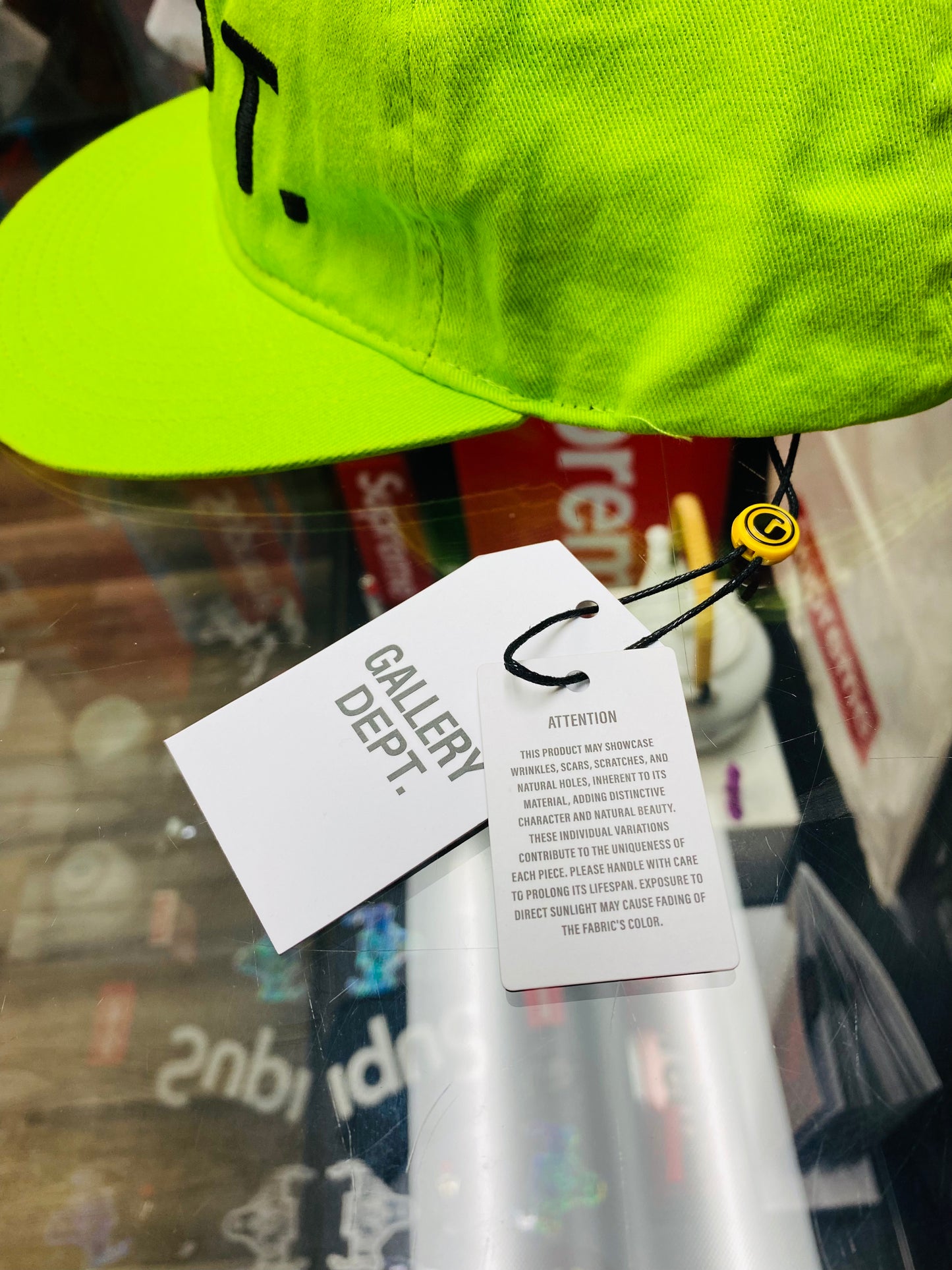 Gallery Department Neon Green SnapBack Hat