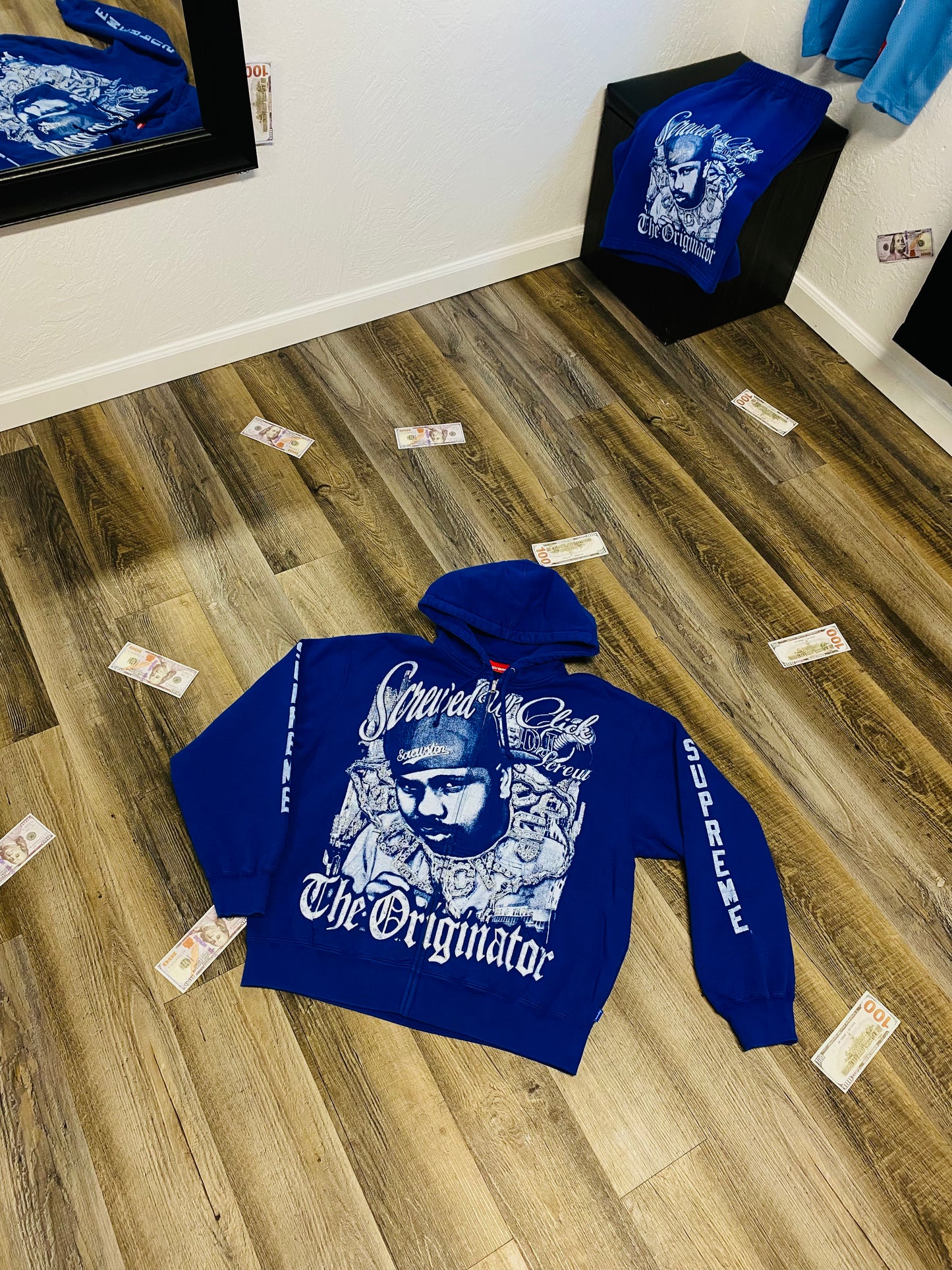 Supreme x DJ Screw Zip-Up