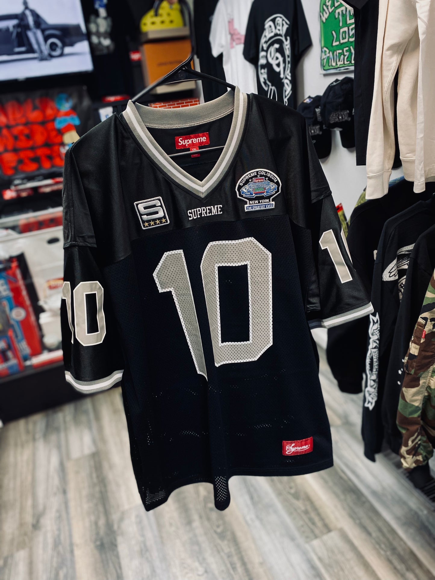 Supreme Find God Football Jersey